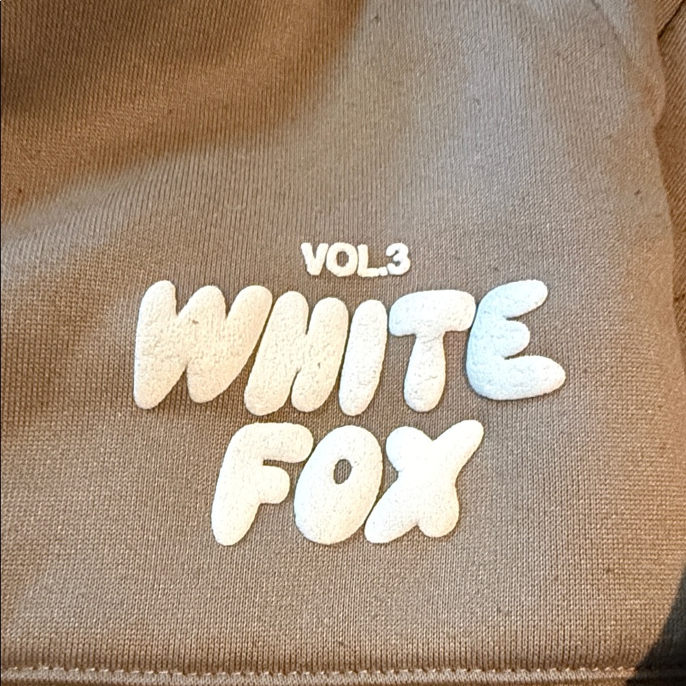 White Fox Boutique Tan Hoodie and Sweatpants Set - Picture 2 of 9